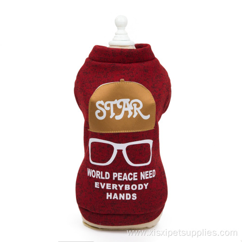 Soft and comfortable knitted small dog clothes